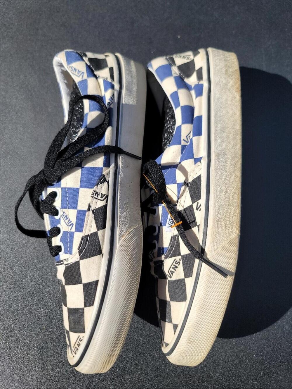 Vans Era Big Check Checkerboard Skater Indie Sneaker Men 8 - Picture 4 of 7